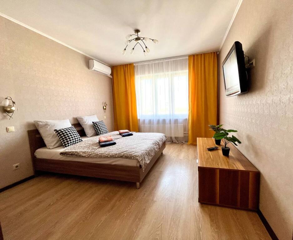 Фотография квартиры Апартаменты Уютная Квартира Вместимостью до 4 Человек с Кондиционером и балконом