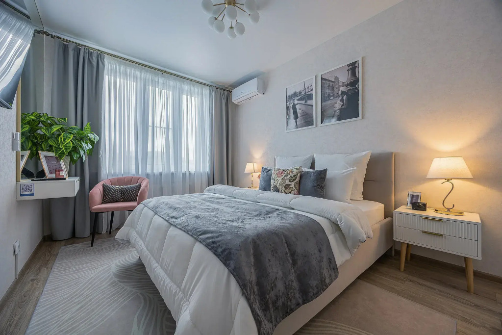 Фотография квартиры Апартаменты Как Дома на Академика Сахарова Рядом с Лесопарком Щёлковский Хутор