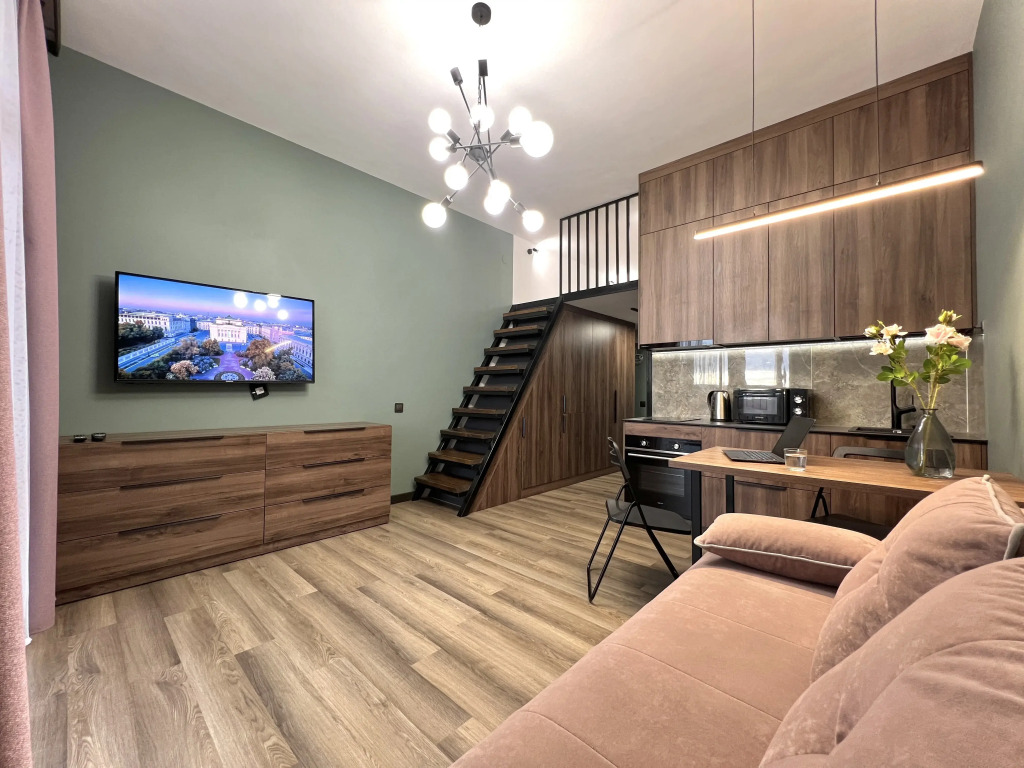 Фотография квартиры Квартира Студия на Левитанского 4-153 Иркутск, КакДома