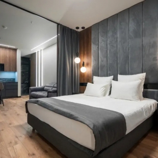 Фотография квартиры Апартаменты Pushkin Black