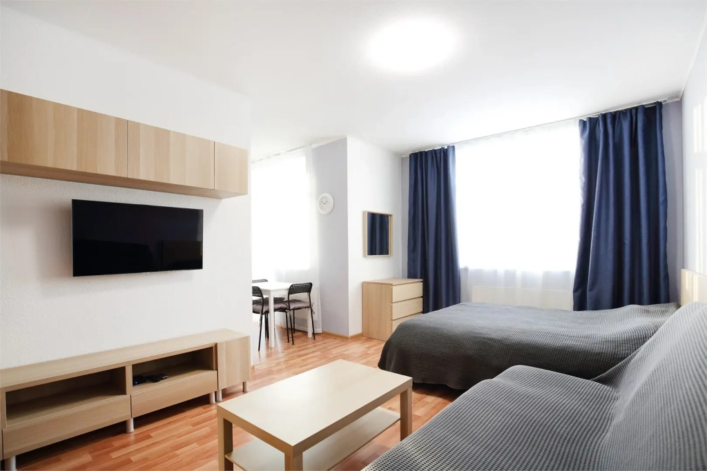 Фотография квартиры Апартаменты студия Rooms-ekb с видом на город (21 этаж)