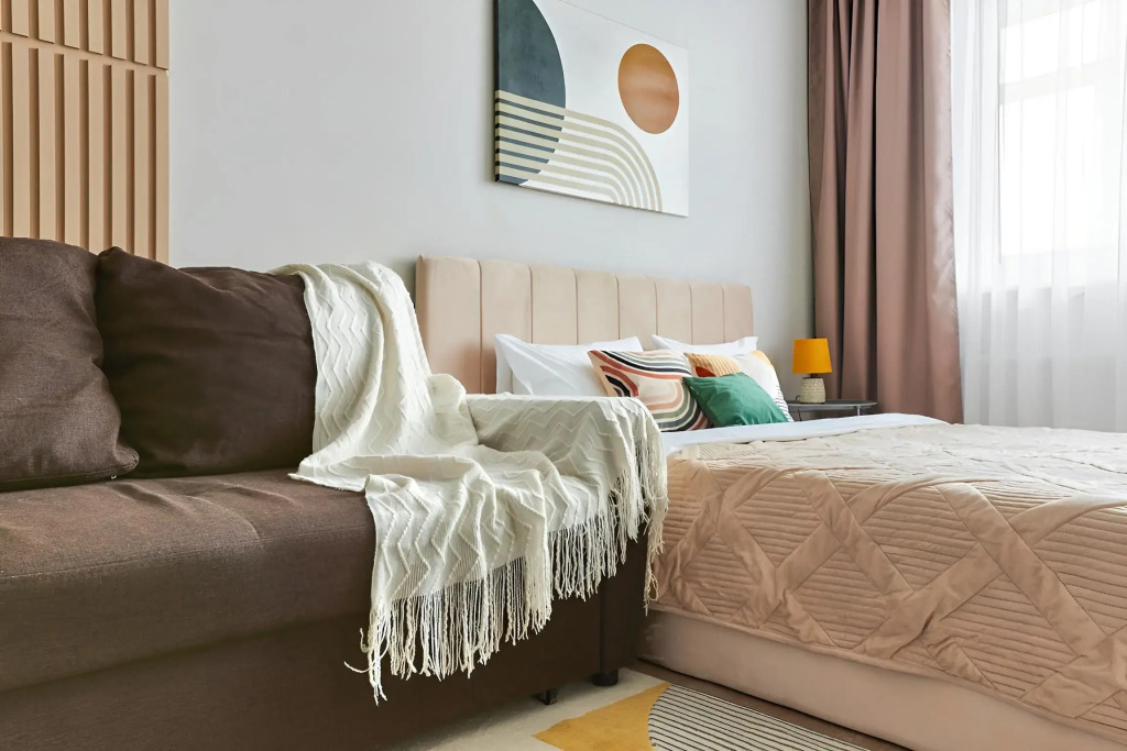 Фотография квартиры Квартира Уютная двухкомнатная недалеко от Парка Галицкого