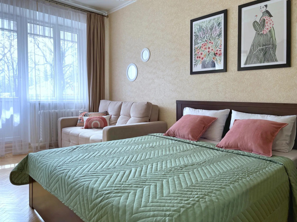 Фотография квартиры Уютная квартира на Бродвее с балконом