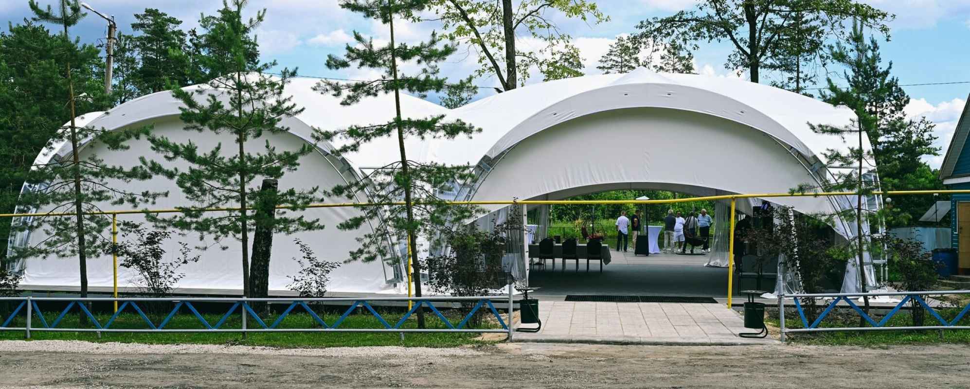 Фотографии банкетного зала Аренда шатра