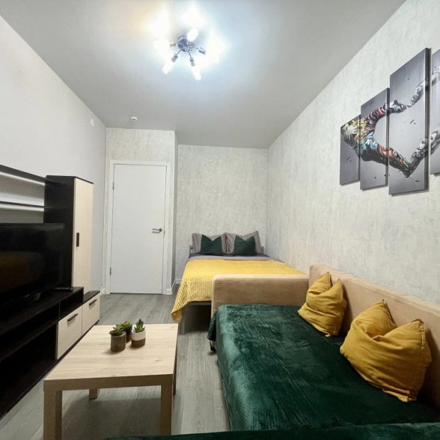 Фотографии квартиры 
            Квартира Лайф Апарт 1 ком-я на ул. Проспект Героев 16