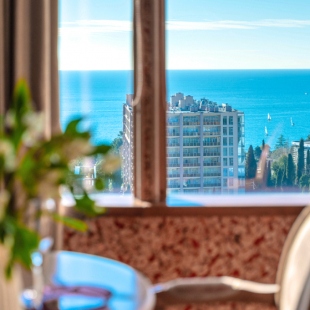 Фотография квартиры Апартаменты Orange Apart ЖК Московия с видом на море