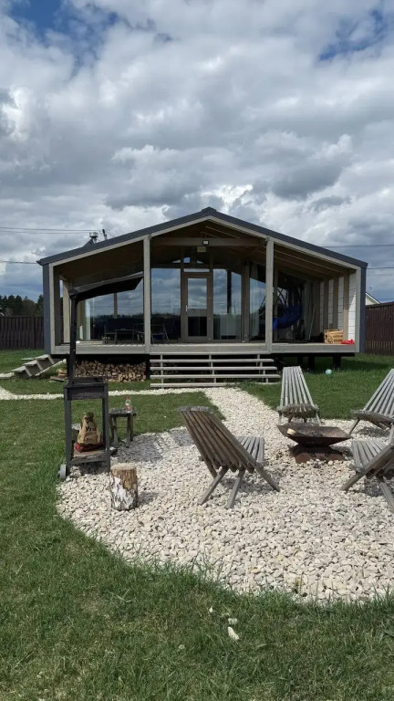 Фотография Коттеджа Частный Дом большой с панорамными окнами в престижном поселке