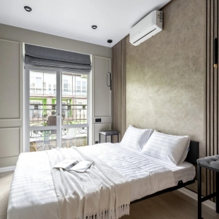 Фотография квартиры Апартаменты Red Apartments Арт Лайт Сити Мэлори