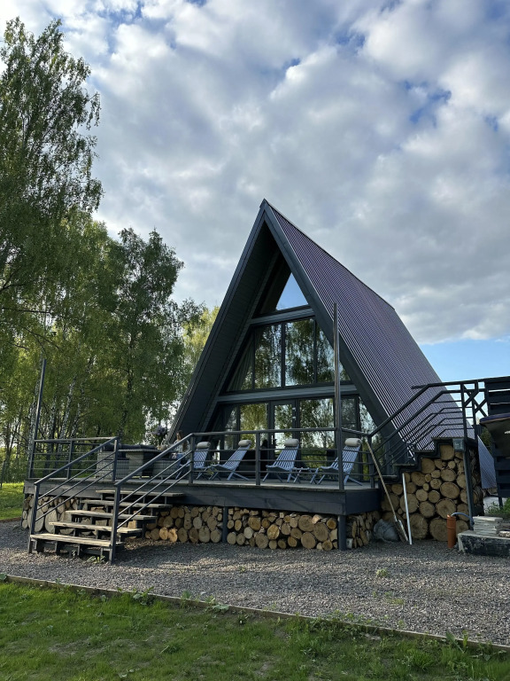 Фотография Коттеджа Частный дом Большой афрейм на Березовой