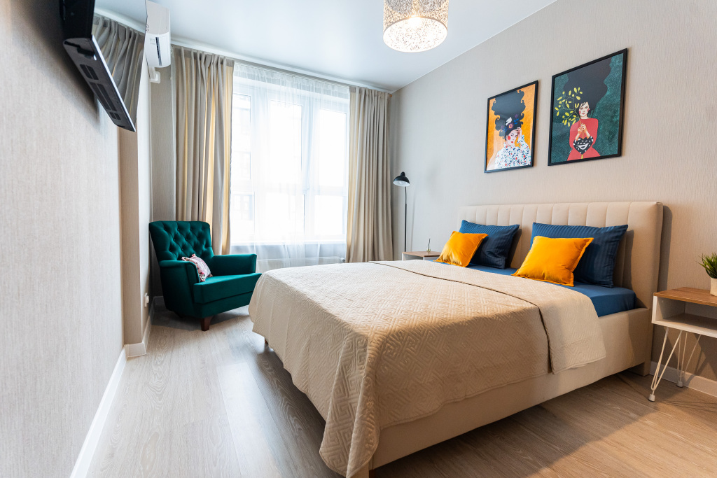 Фотография квартиры Апартаменты с Дизайнерским Ремонтом в Южном Районе Новороссийска от LetoApart 1