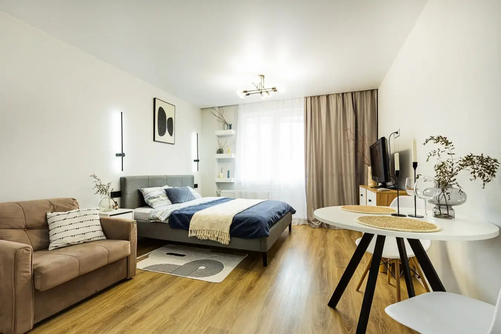 Фотография квартиры Дизайнерская студия в Девяткино