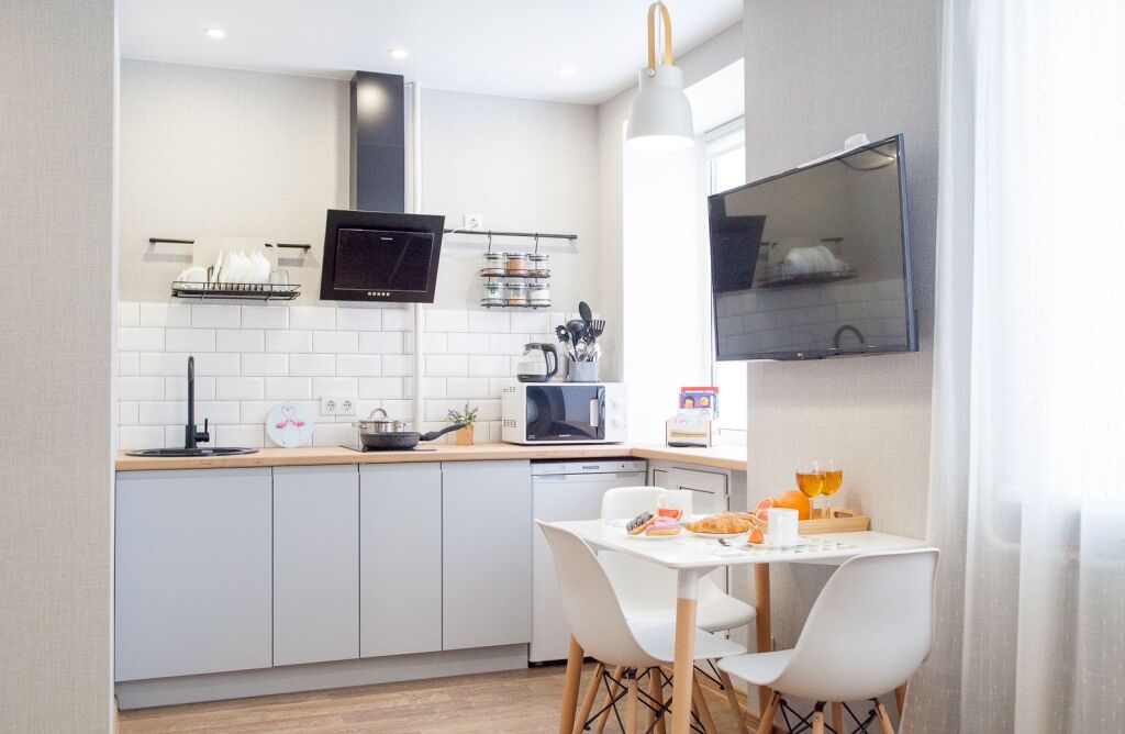 Фотография квартиры Квартира Студия Фламинго в Самом Сердце Города