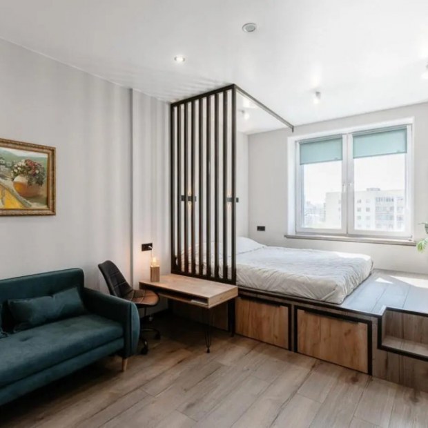 Фотографии квартиры 
            Апартаменты евродвухкомнатные с сауной на Декабристов 20