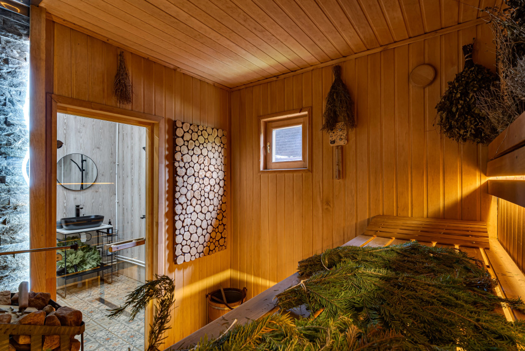 Фотография Коттеджа Частный дом с бaнeй на дpoвaх Harmony