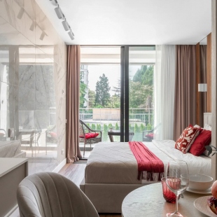 Фотография квартиры Апартаменты с балконом Город Историй 126