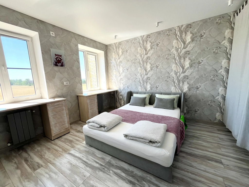 Фотография квартиры Квартира с панорамой на закатный пейзаж