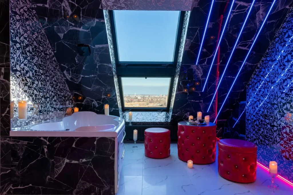 Фотография квартиры Апартаменты Гранат Apart Energy с Джакузи и Красивым Видом