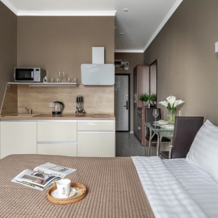 Фотография квартиры Апартаменты Red Apartments Арт Лайт Розен