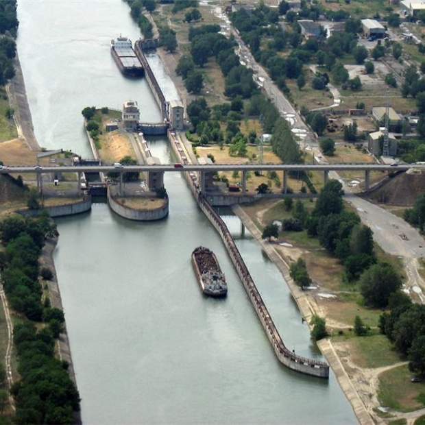 Фотография транспортного узла Константиновский гидроузел