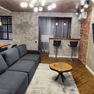 Фотография квартиры Квартира видовая в новостройке в стиле лофт