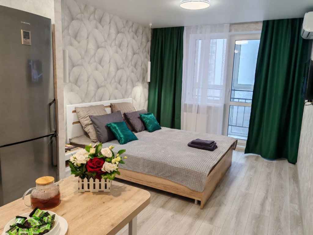 Фотография квартиры Квартира Уютная студия в новом ЖК Рассвет