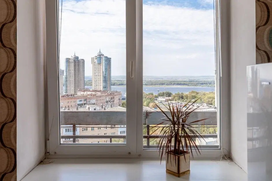 Фотография квартиры Квартира с джакузи шикарным видом на Волгу в центре Самары
