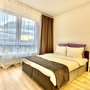 Фотография квартиры Апартаменты Истоман Студия вид на пруд