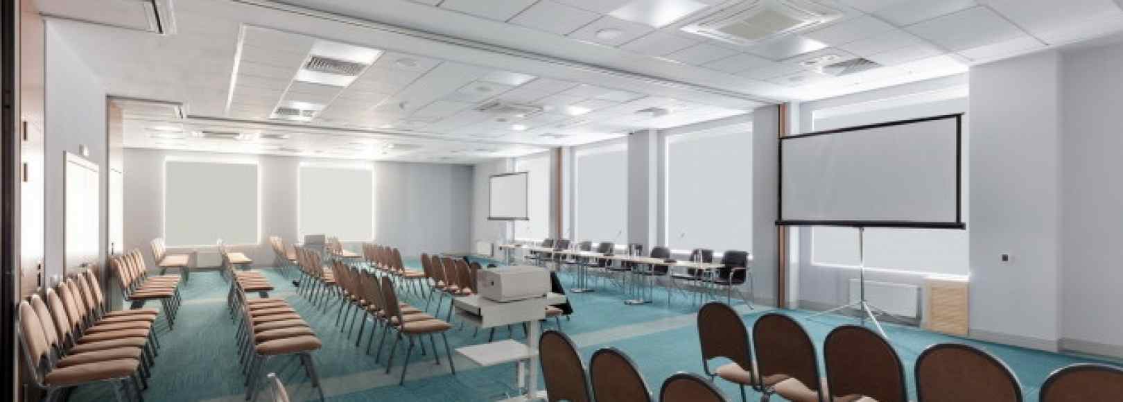 Фотография конференц-зала ПетроКонгресс Зал Нева А+В+С