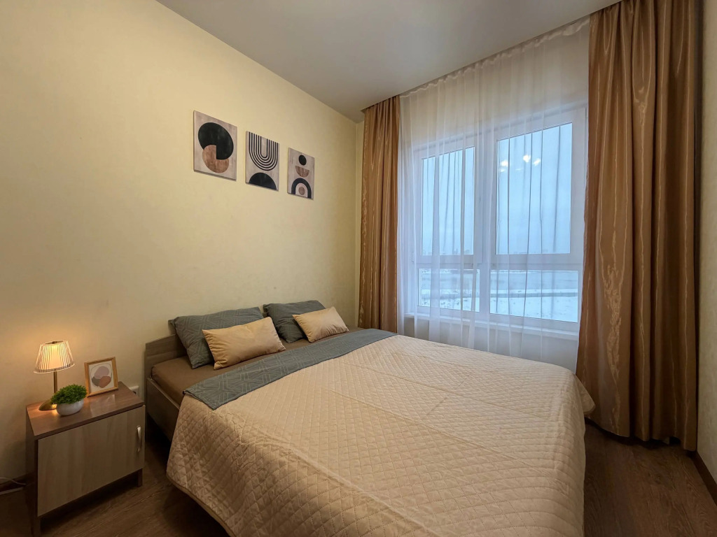 Фотография квартиры Квартира Уютная Двухкомнатная квартира рядом с Аквапарком