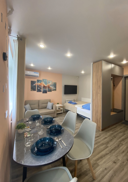 Фотография квартиры Квартира Персиковая студия