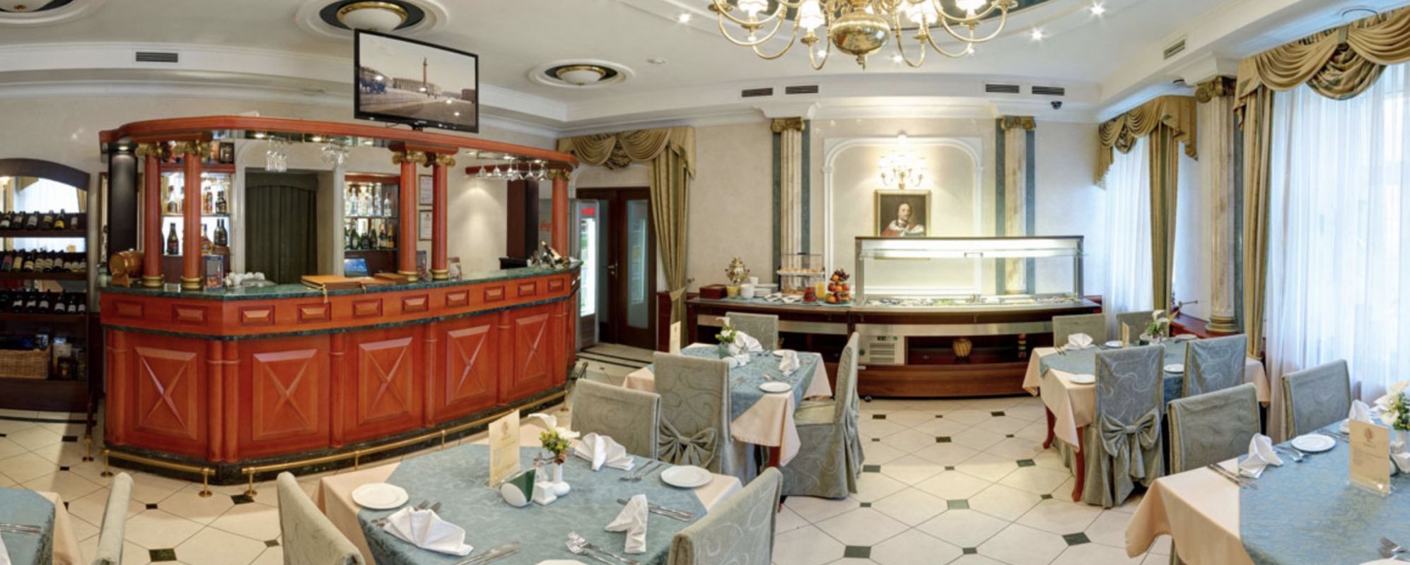 Фотографии банкетного зала Зал ресторана Аркадия