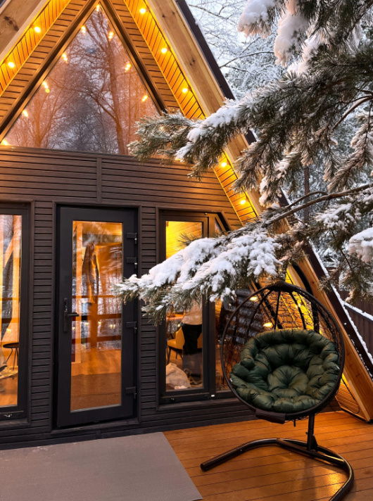 Фотографии Коттеджа 
            Шале А-фрейм Arkapoli