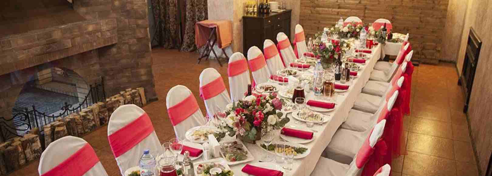 Фотография банкетного зала Голицын Клуб Зал Каминный