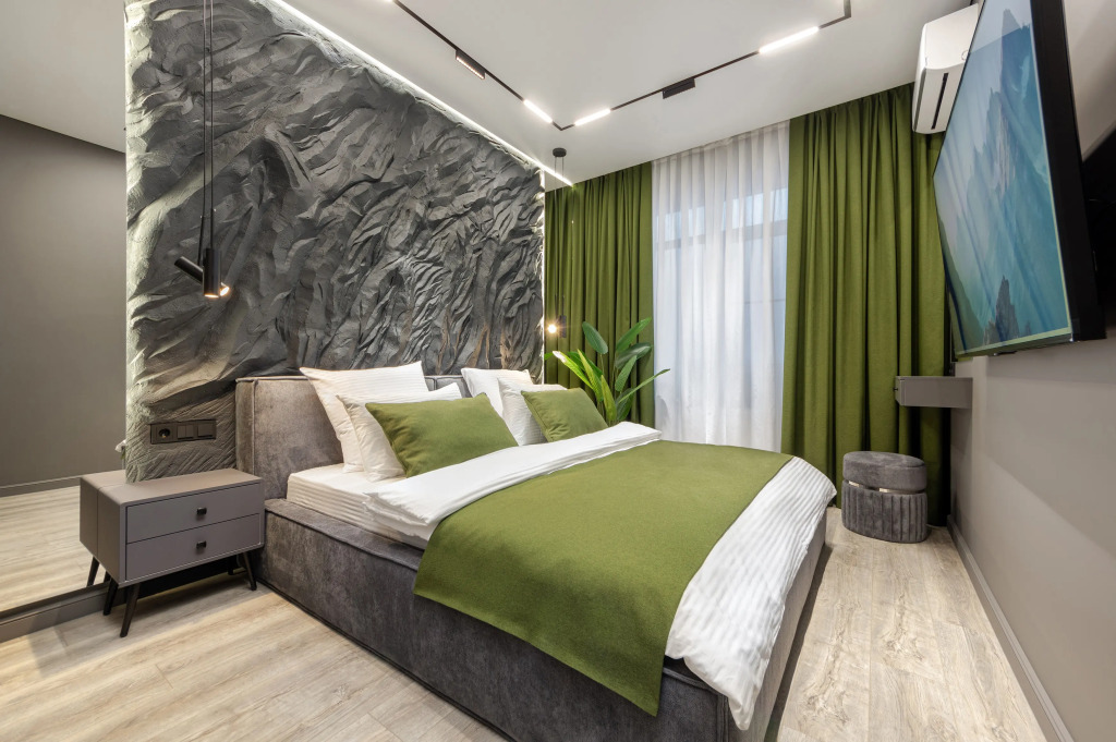 Фотография квартиры Квартира Новая в доме с часами вид на Эльбрус