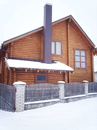 Фотография гостиницы Деревянный коттедж в Ясине