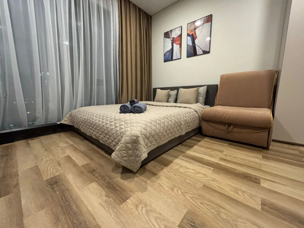 Фотография квартиры Апартаменты Делюкс с Видом на Город ЖК Метрополия Башня Афины