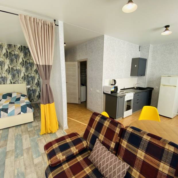 Фотографии квартиры 
            Апартаменты Студия Напротив ТЦ Леруа Мерлен