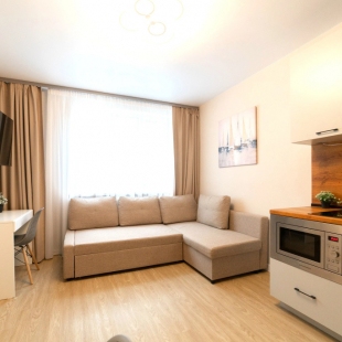 Фотография квартиры Апартаменты СВЕЖО! Luxe - Комфортные Дизайн Апартаменты В Центре (5 этаж)