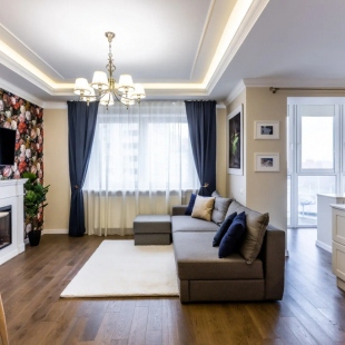 Фотография квартиры Апартаменты Ballerina с дизайнерским ремонтом в новом ЖК Чайковский