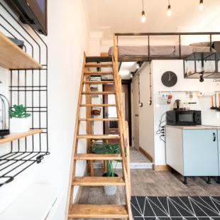 Фотография квартиры Квартира Питерская Двухуровневая Студия в Центре Красноярска