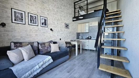 Фотографии квартиры 
            Квартира Двухуровневая Khadi_Home в 10 Минутах от Центра