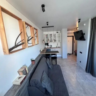 Фотография квартиры Квартира Уютная с Панорамным Окном на 14 Этаже