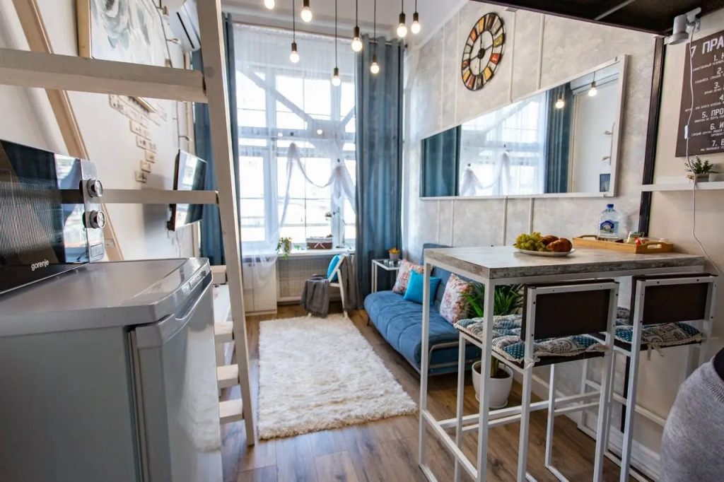 Фотография квартиры Апартаменты Level Up Studio on Socolinaya Gora Station