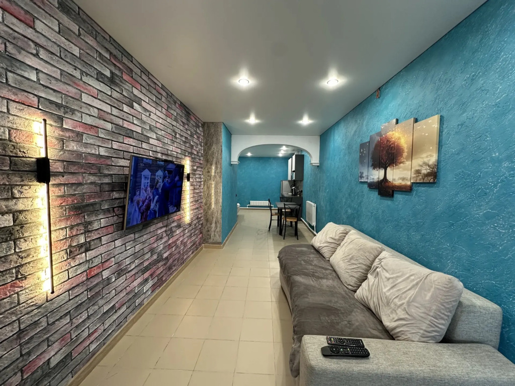 Фотография квартиры Апартаменты Улучшенные с большой двуспальной кроватью 7