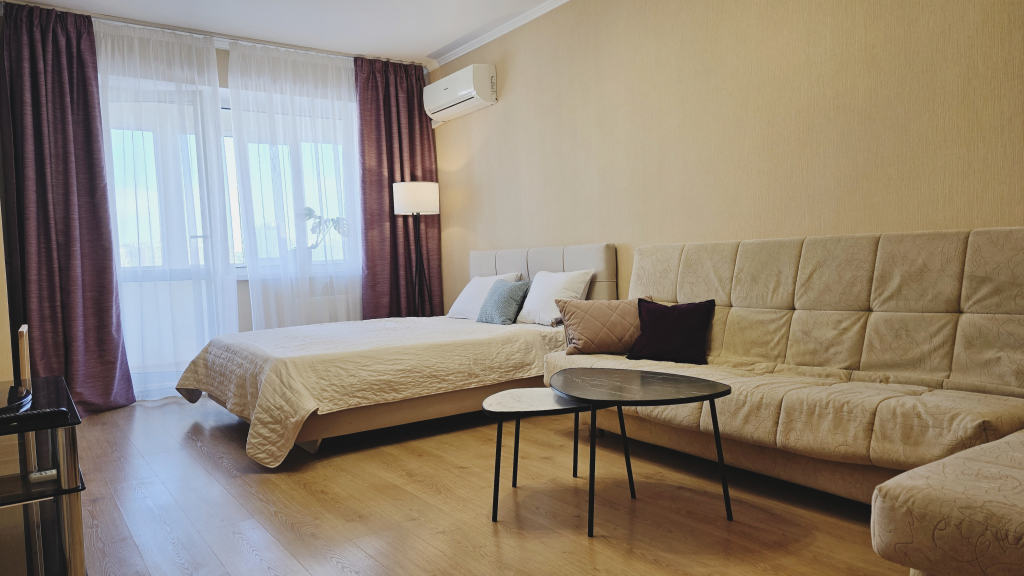 Фотография квартиры Квартира Еl Home рядом с Волгой и МТЛ Ареной