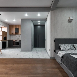 Фотография квартиры Апартаменты Лофт-Студия на Масленникова 78