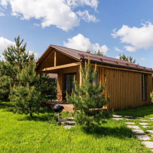 Фотографии Коттеджа 
            Частный дом 44м в лесной зоне рядом со Звенигородом