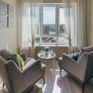 Фотография квартиры Апартаменты на Рыбной Деревне с Панорамным Видом в Новом доме