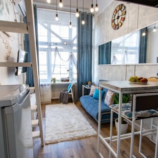 Фотография квартиры Апартаменты Level Up Studio on Socolinaya Gora Station