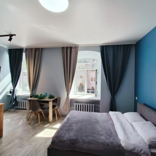 Фотография квартиры Апартаменты на Покровской Blue №2